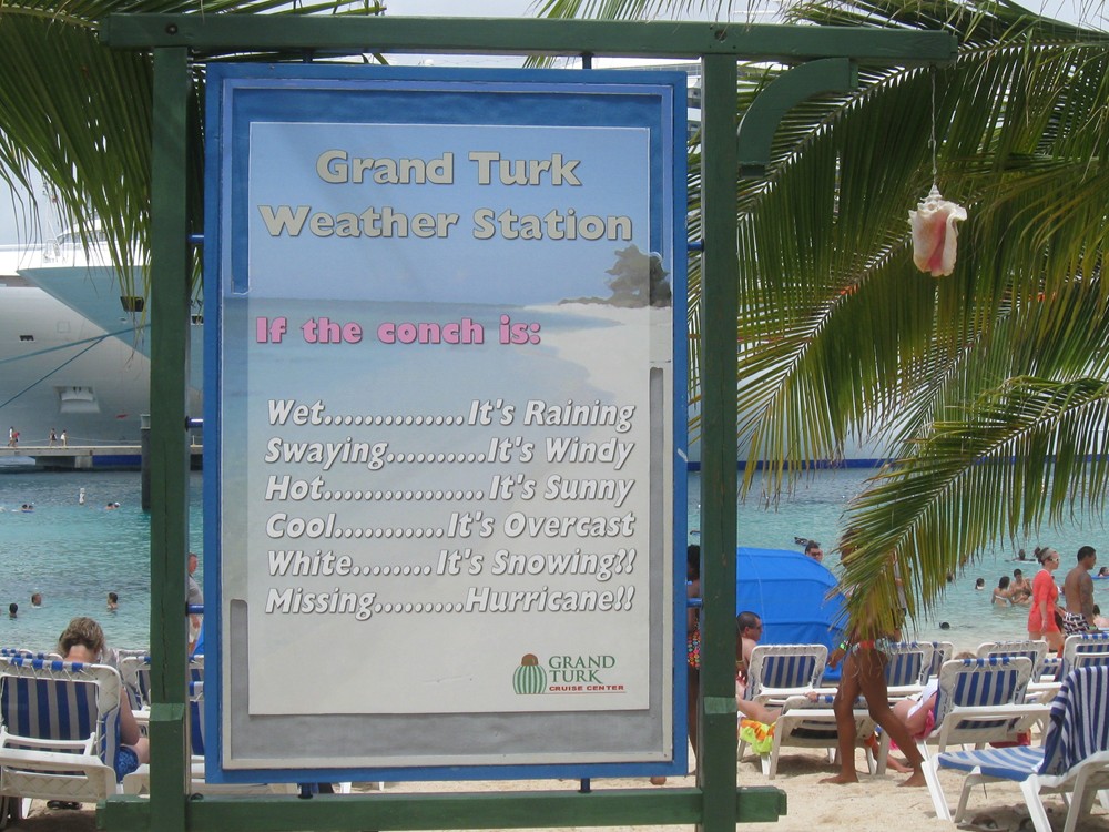 Grand Turk weather station