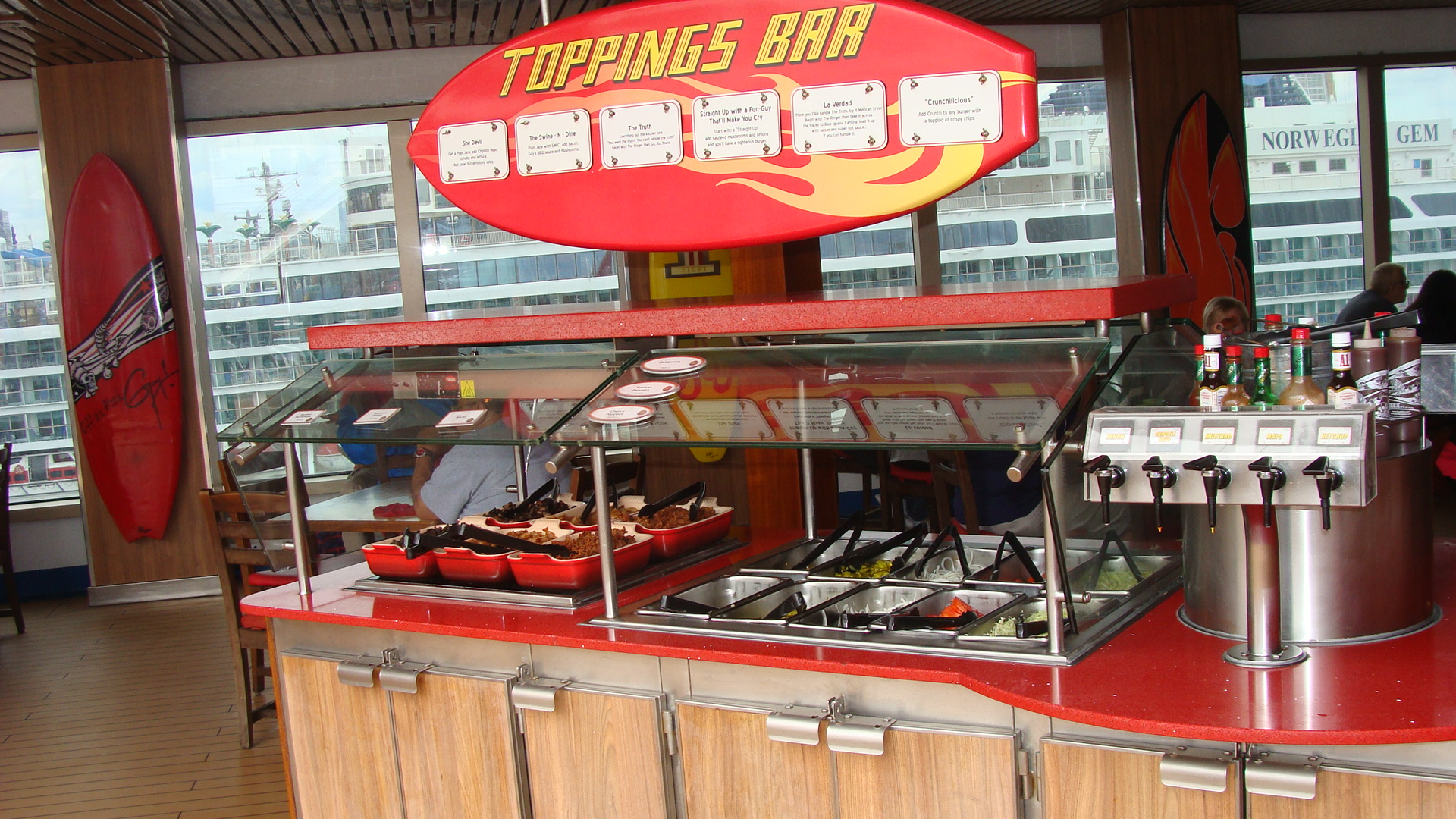 Guy's Topping Bar