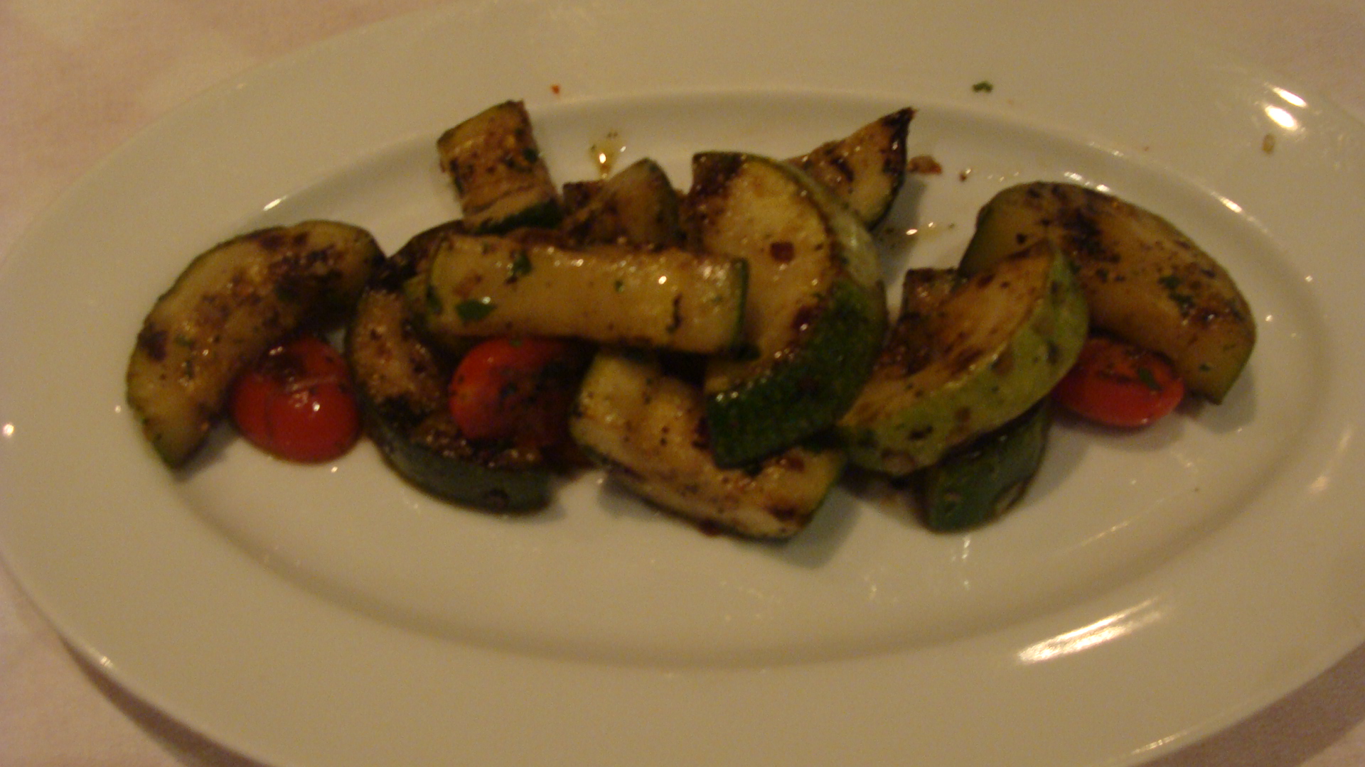 Herbed zucchini & Tomato