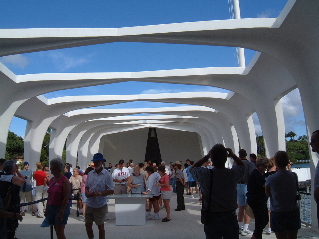 Inside Arizona Memorial