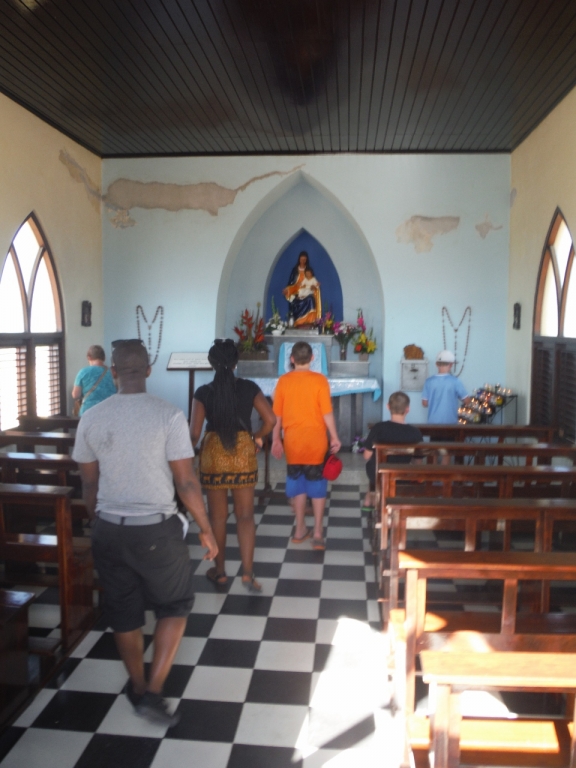 Inside the Chapel of Alto Vista