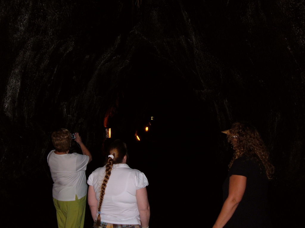 Inside Thurston Lava Tube