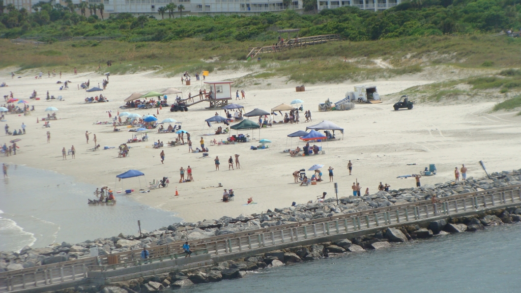 Jetty Park fishing pier & beach