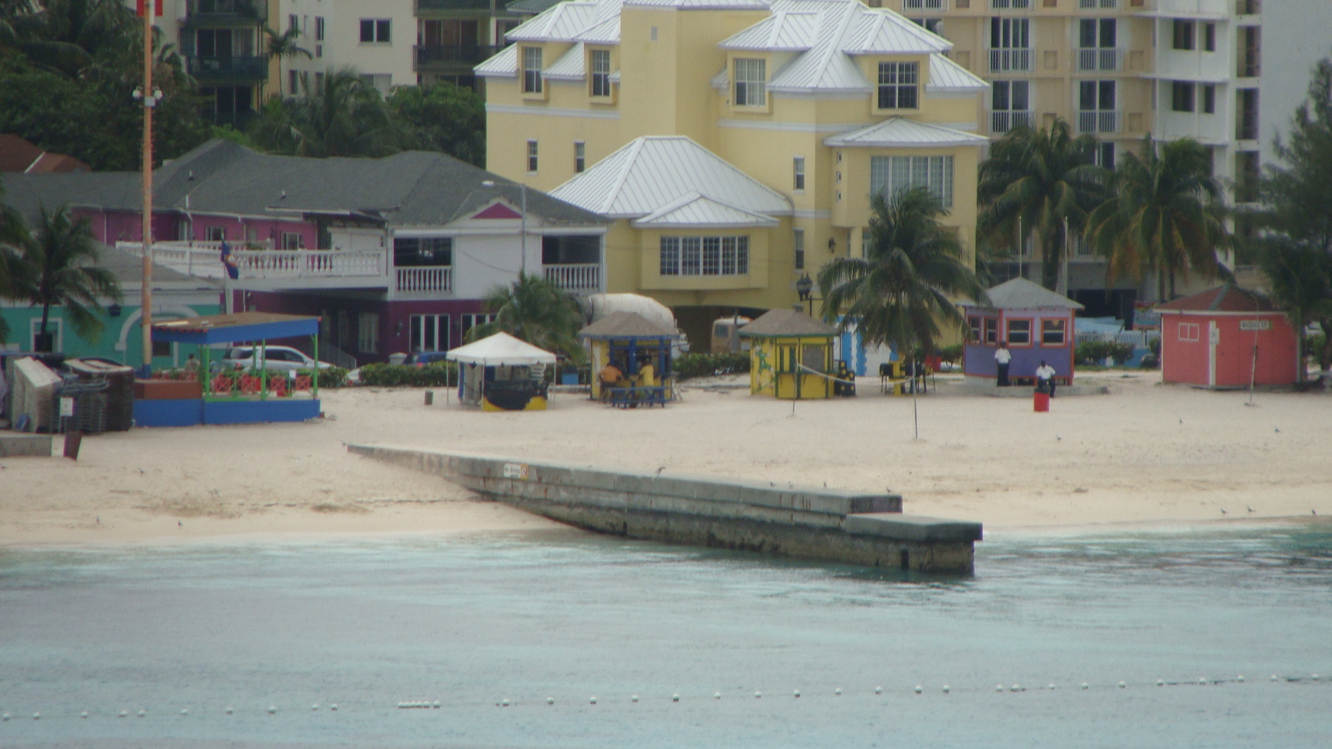 Leaving Nassau - Junkanoo Beach