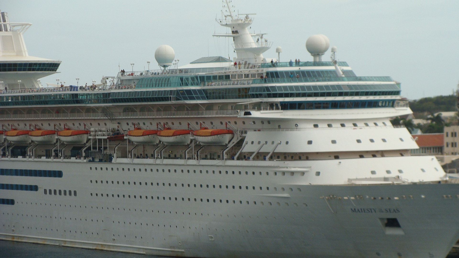 Leaving Nassau - Majesty of the Seas