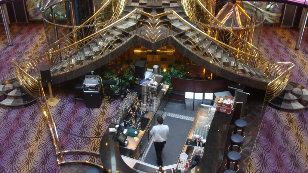 Lobby Bar and staircase