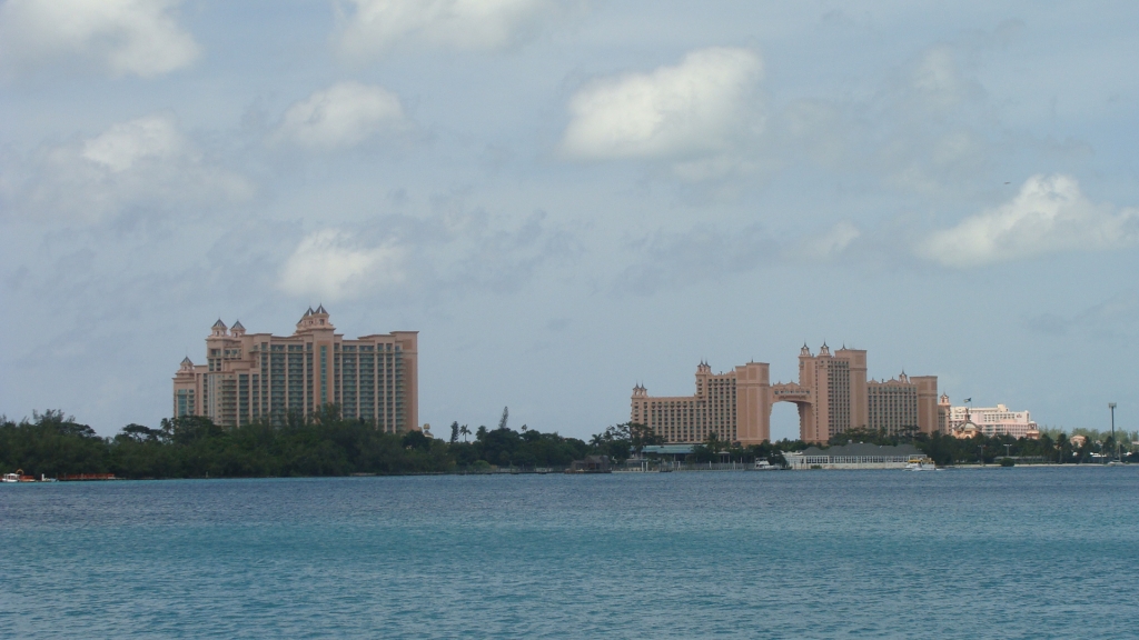 Looking across at the Atlantis