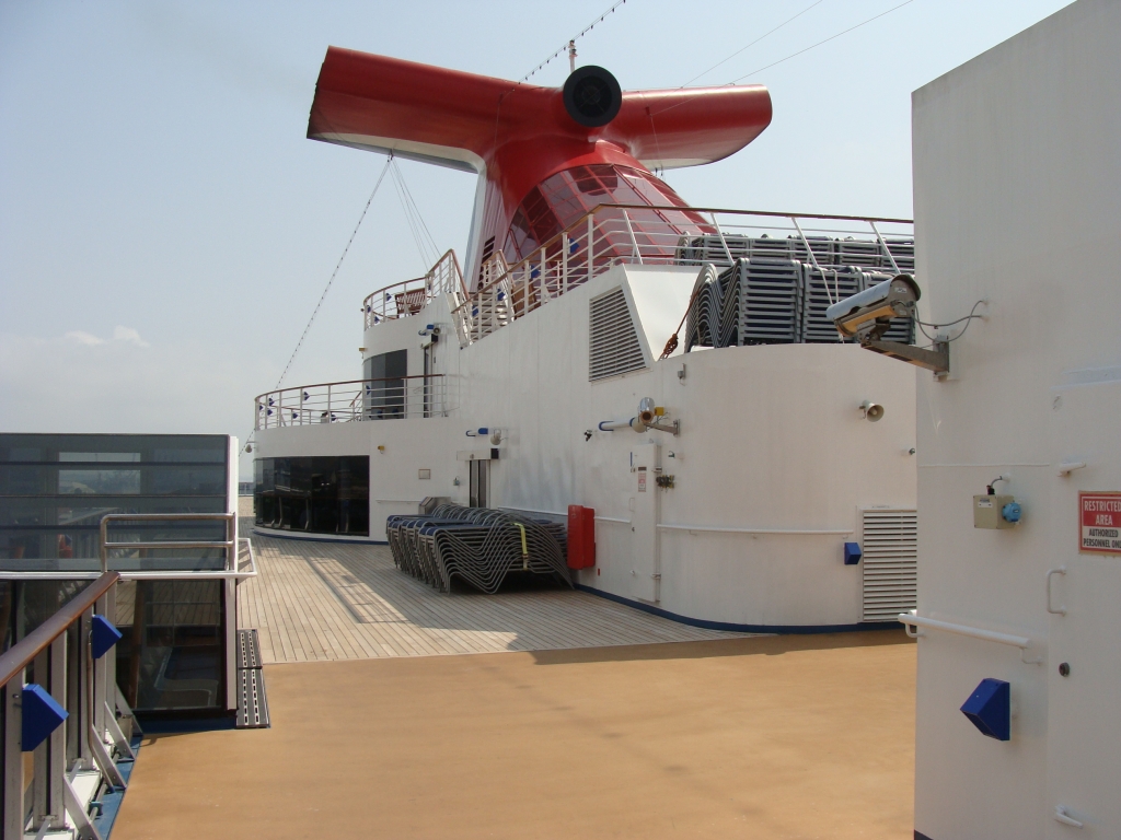 Looking Aft - Portside Deck 10