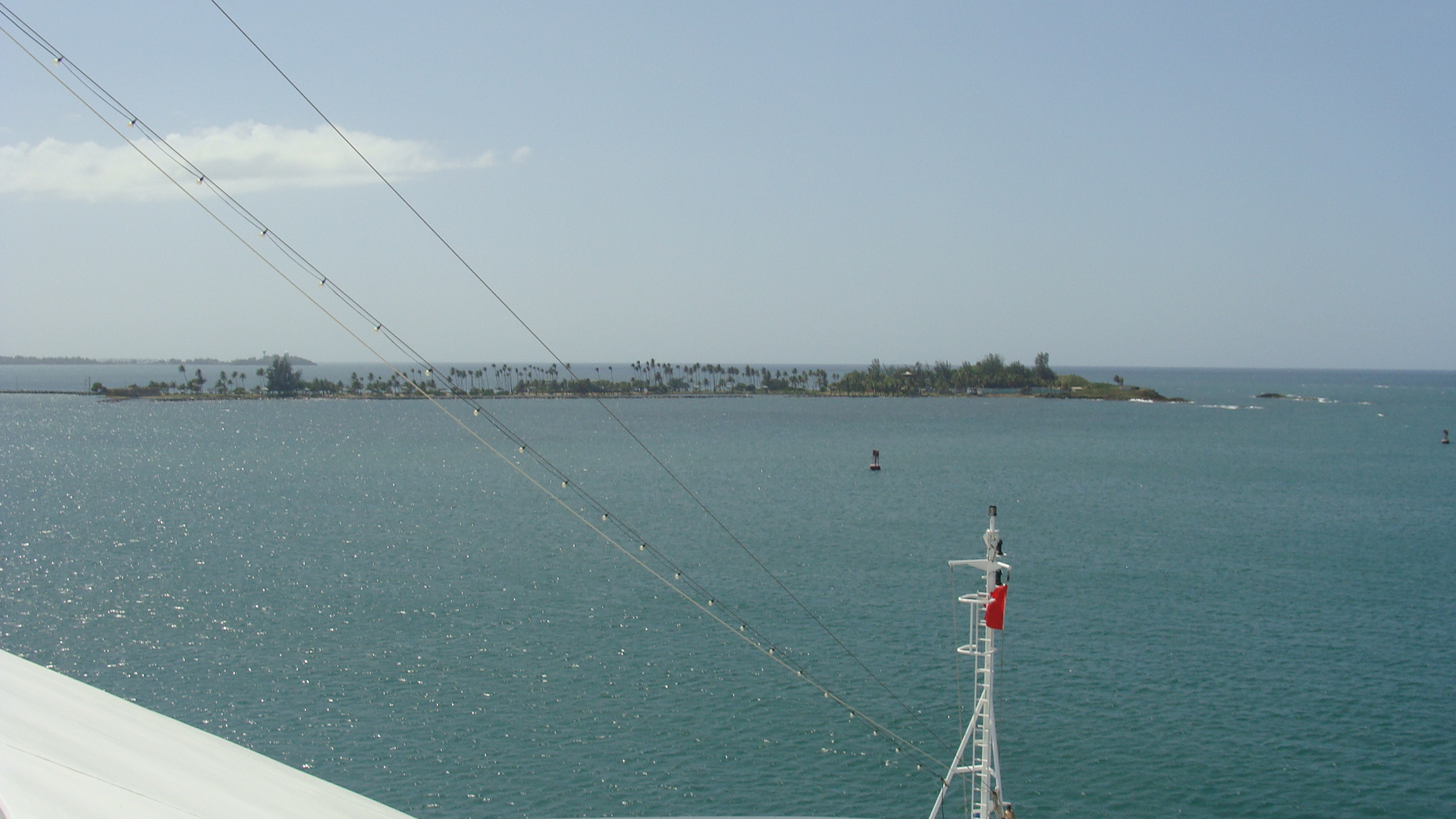 Looking at the port side