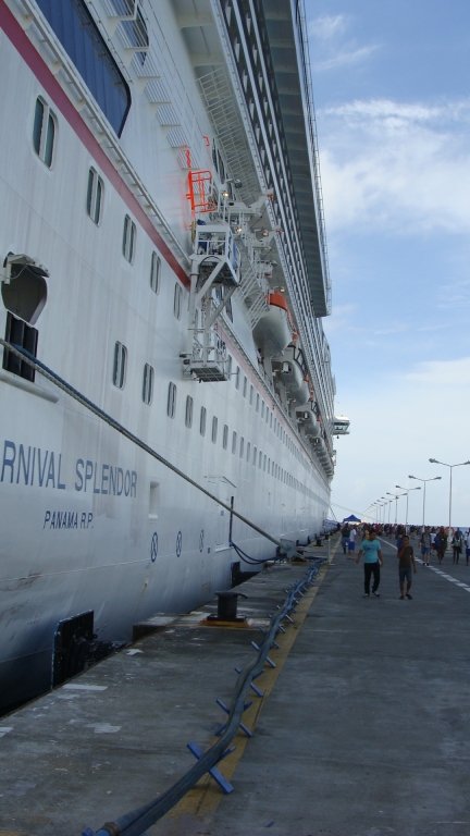 Looking back towards the bow