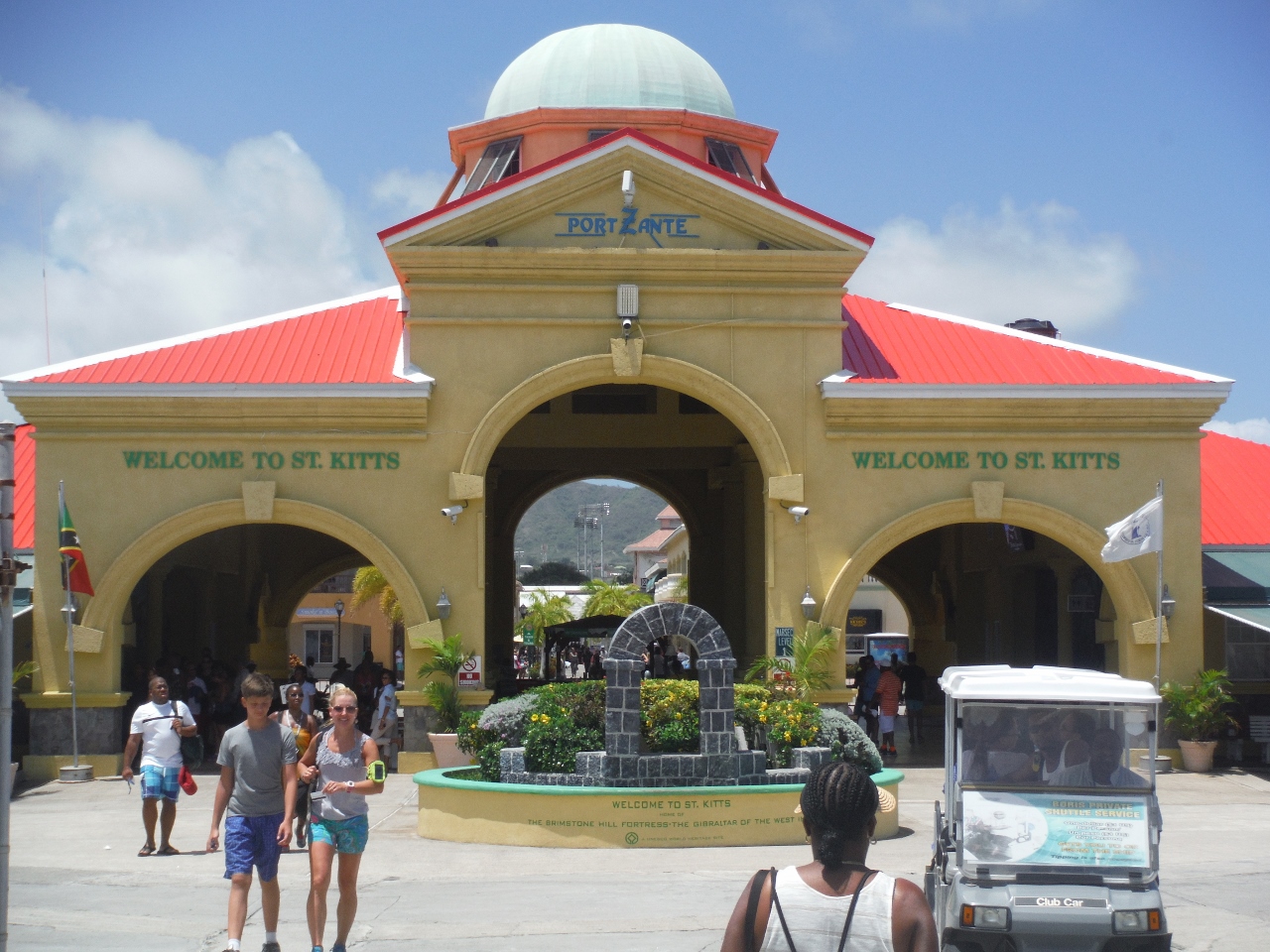 Looking back towards the Terminal Building