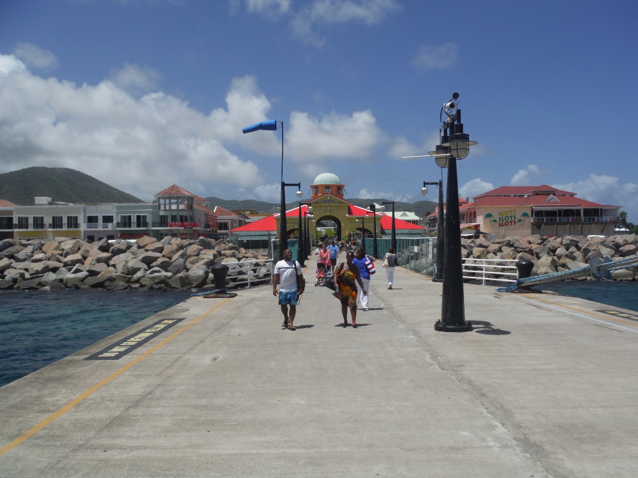 Looking back towards the Terminal Building