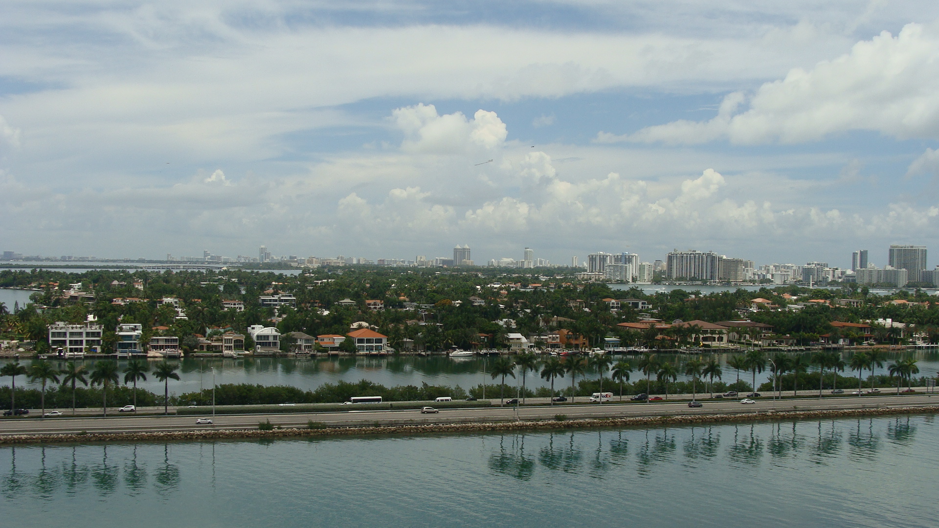 Looking over at the Causeway