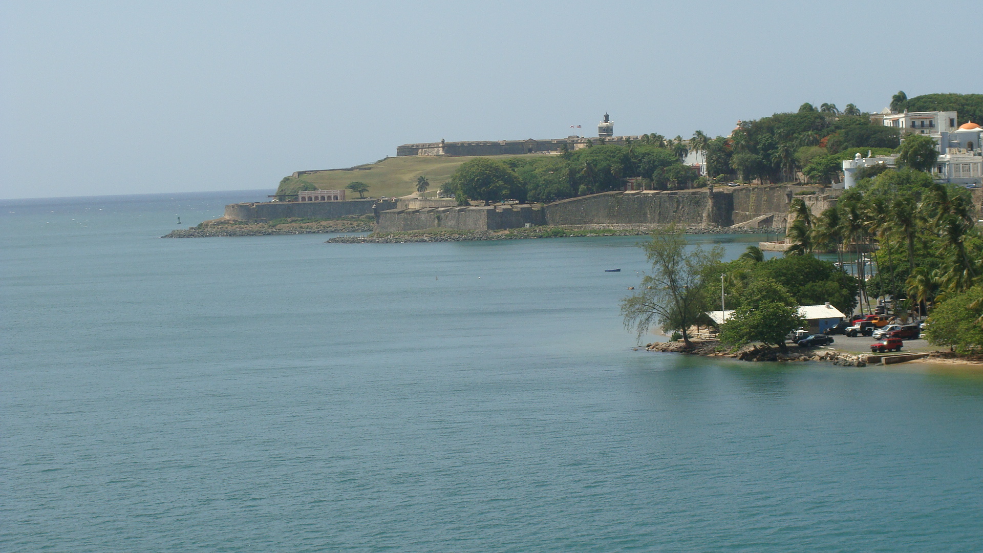 Looking towards El Morro