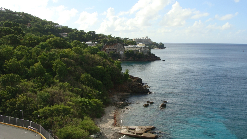 Looking towards Frenchman's Reef