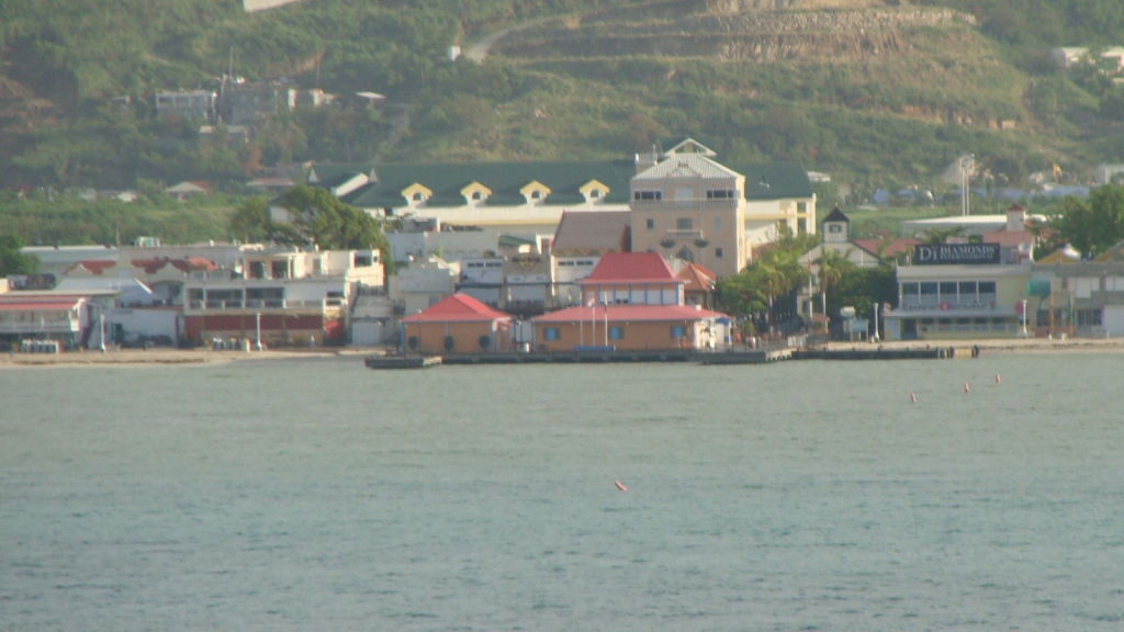 Looking towards Phillipsburg, St. Maarten