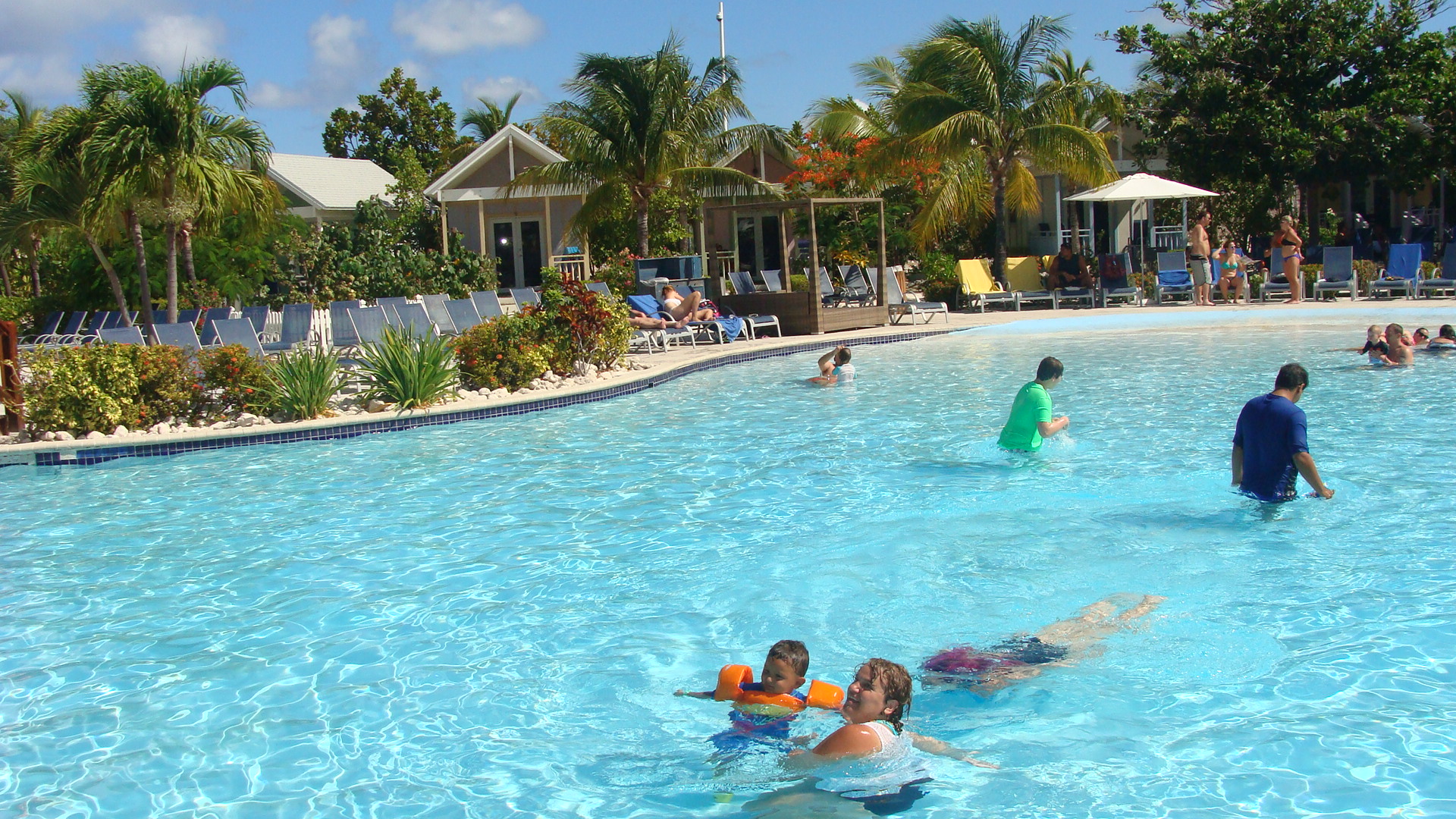 Margaritaville pool views