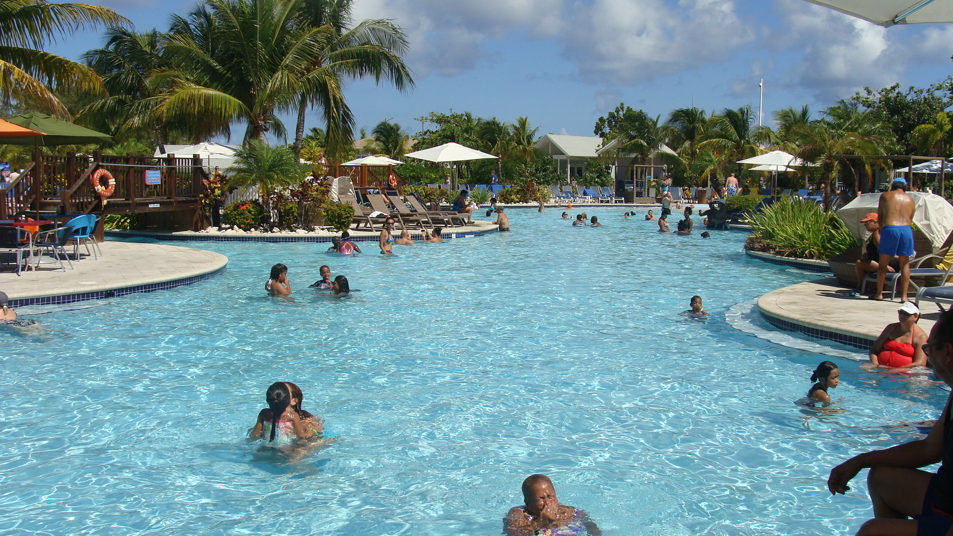 Margaritaville pool views