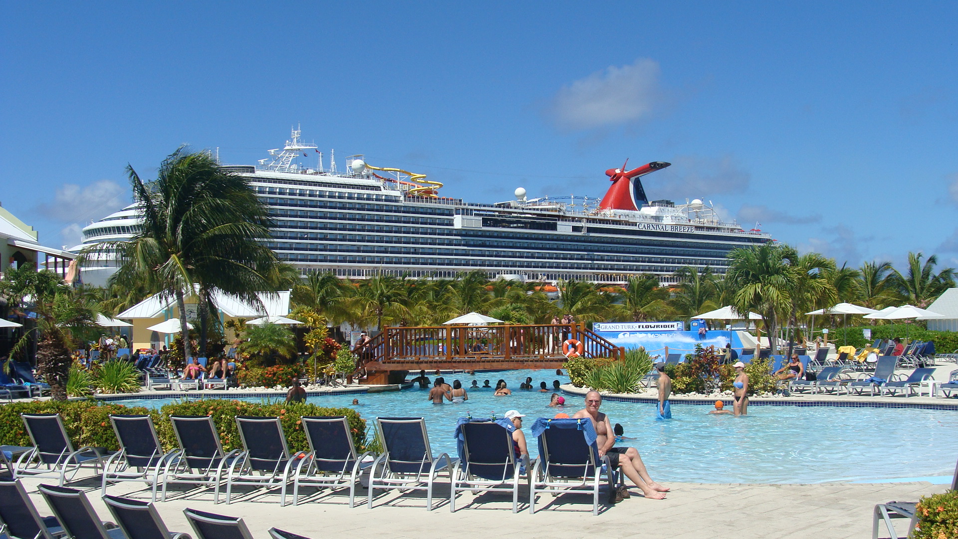 Margaritaville pool views