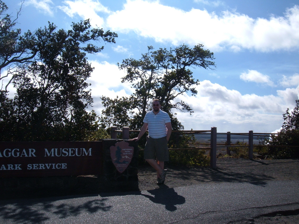 Marty at Jagger Mueseum VNP Hilo