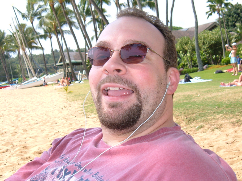 Marty on Kalapaki Beach Kauai