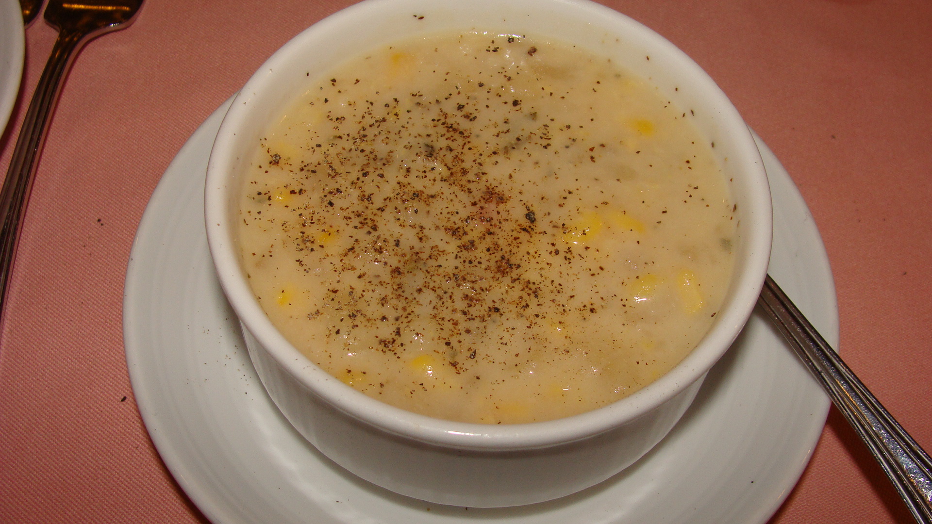 Maryland corn chowder