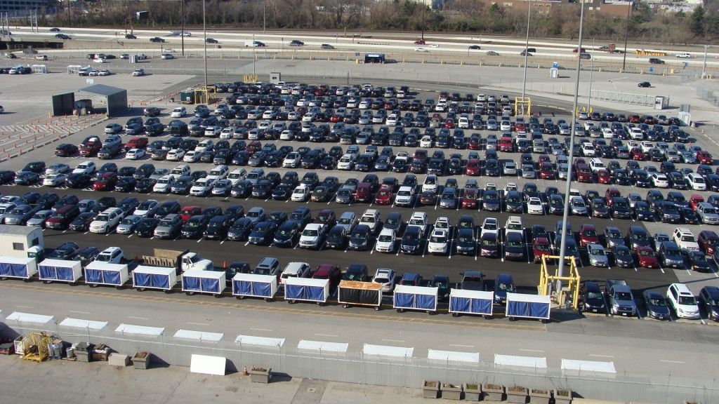 Maryland Cruise Terminal parking lot