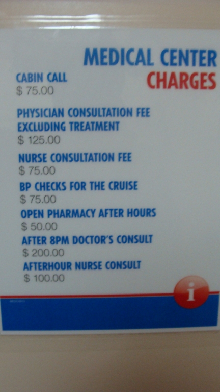 Medical Center rates