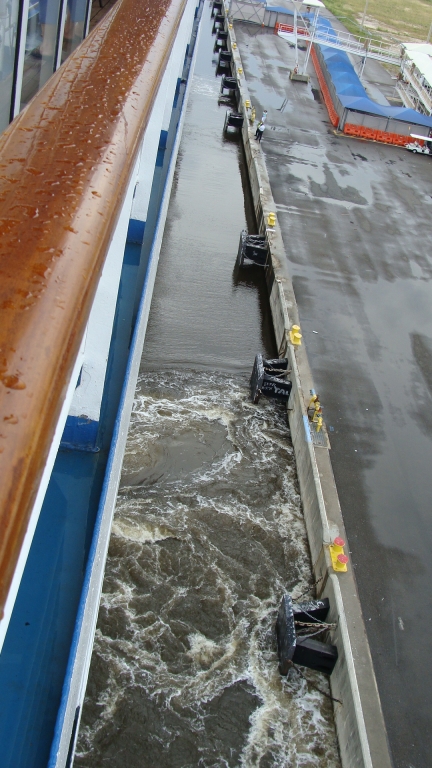 Moving away from the pier