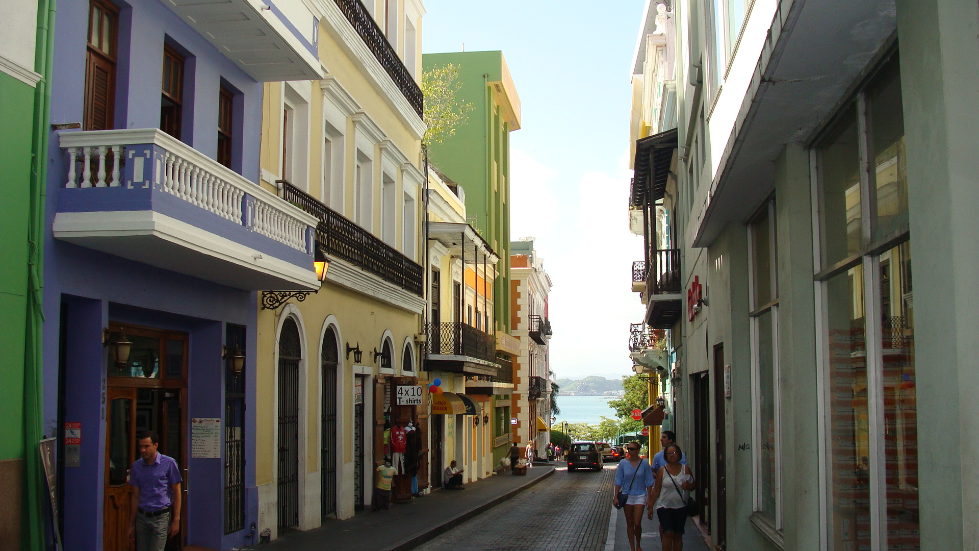 Narrow streets of OSJ