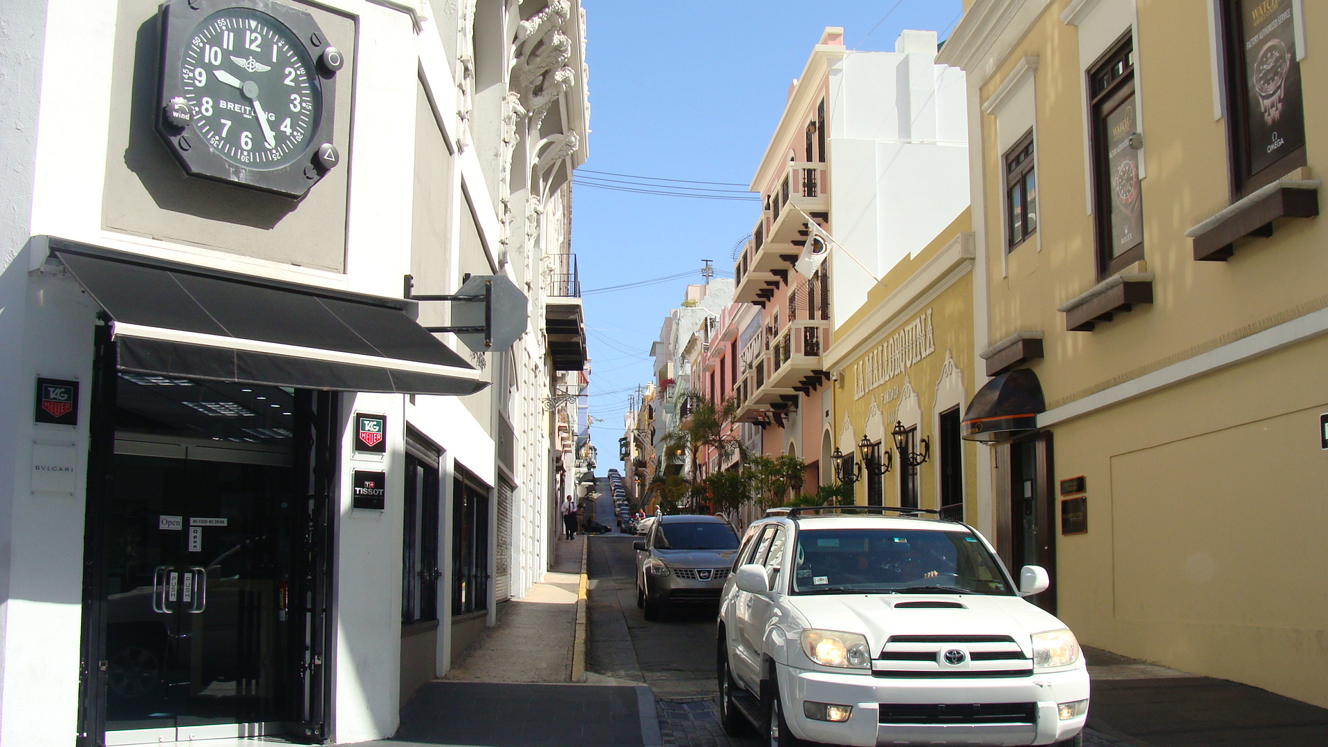 Narrow streets of OSJ