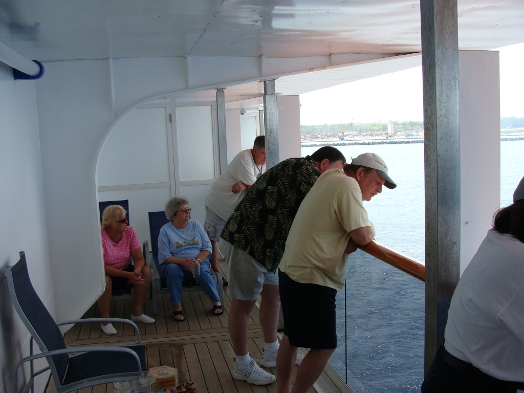 Nassau Sail Away - Jim & Patty's Balcony