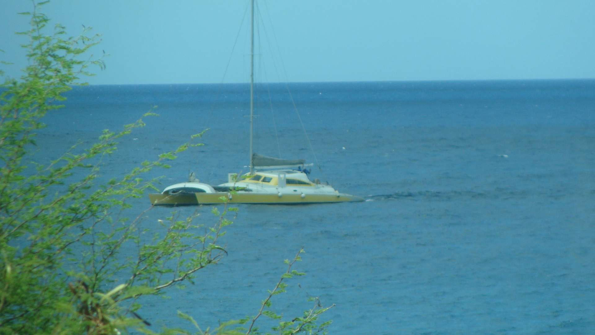 Our catamaran