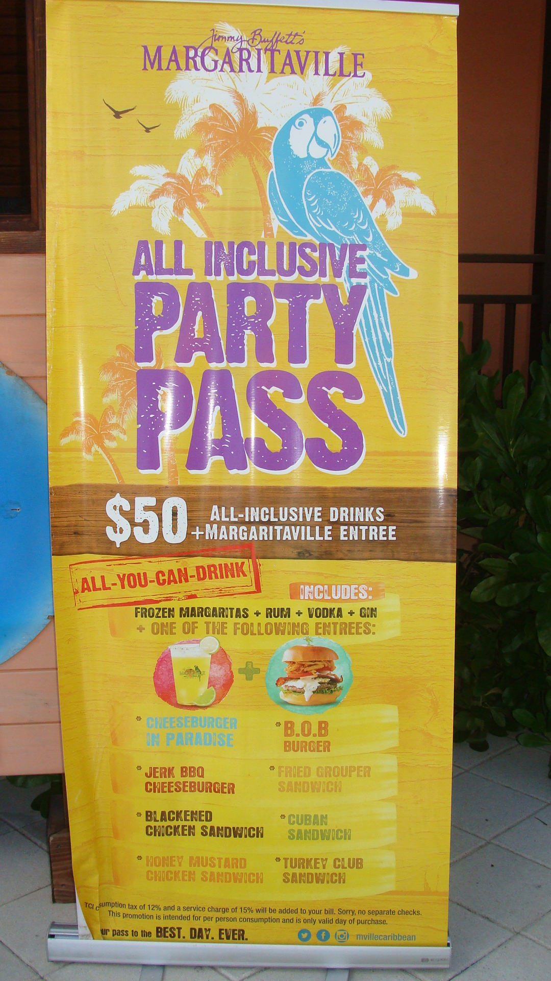 Party Pass information