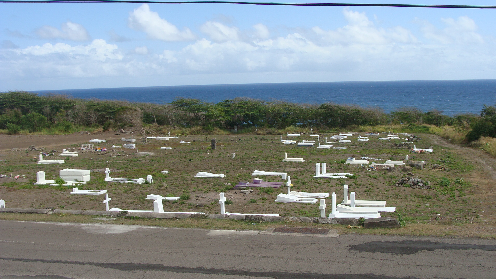 Passing a graveyard