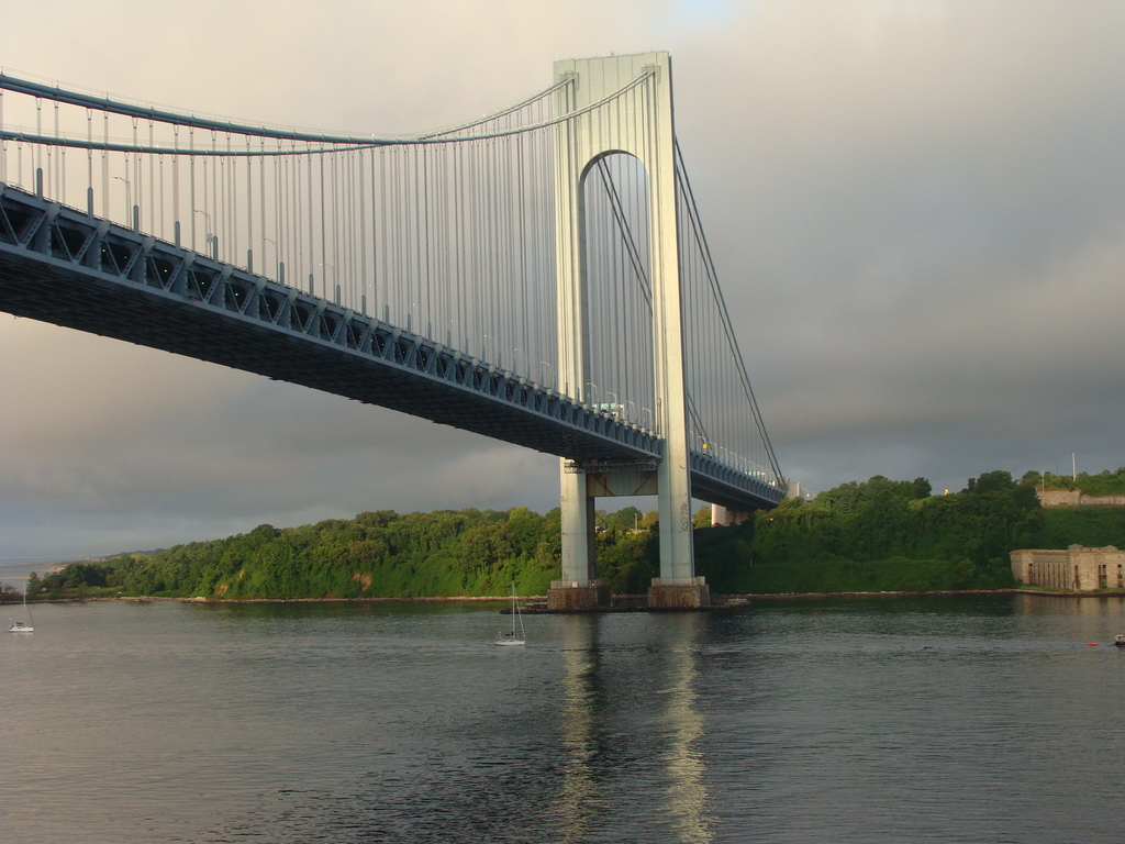 Passing under the Verrazano