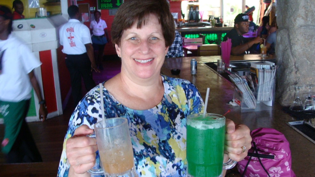 Patti at Senor Frog's