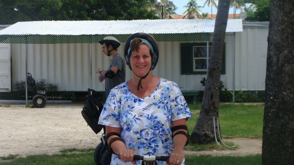 Patti on Segway