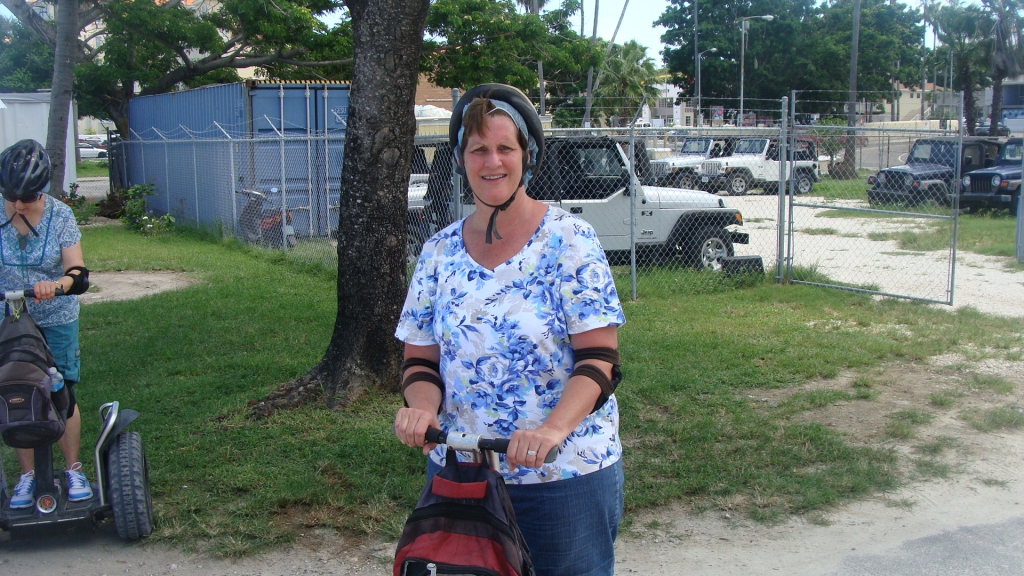 Patti on Segway