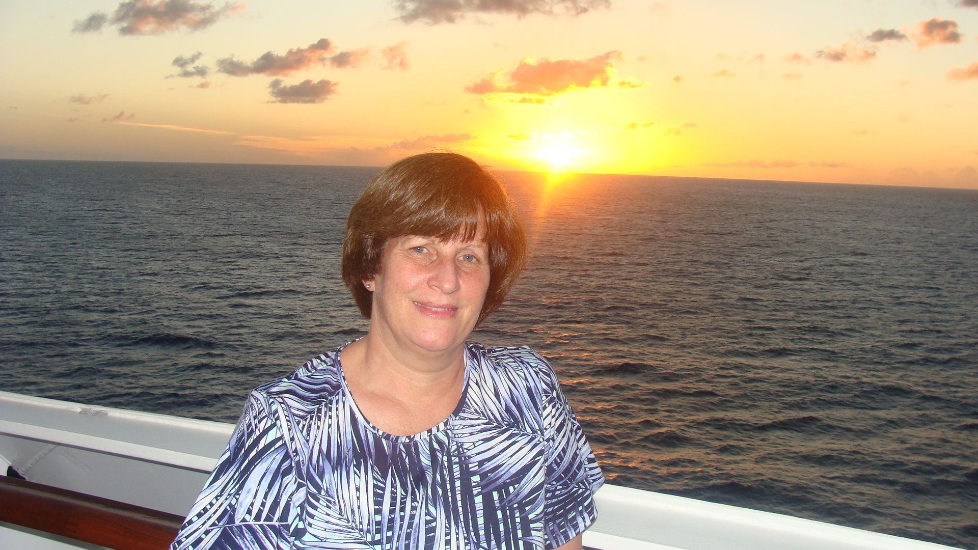 Patti & sunset