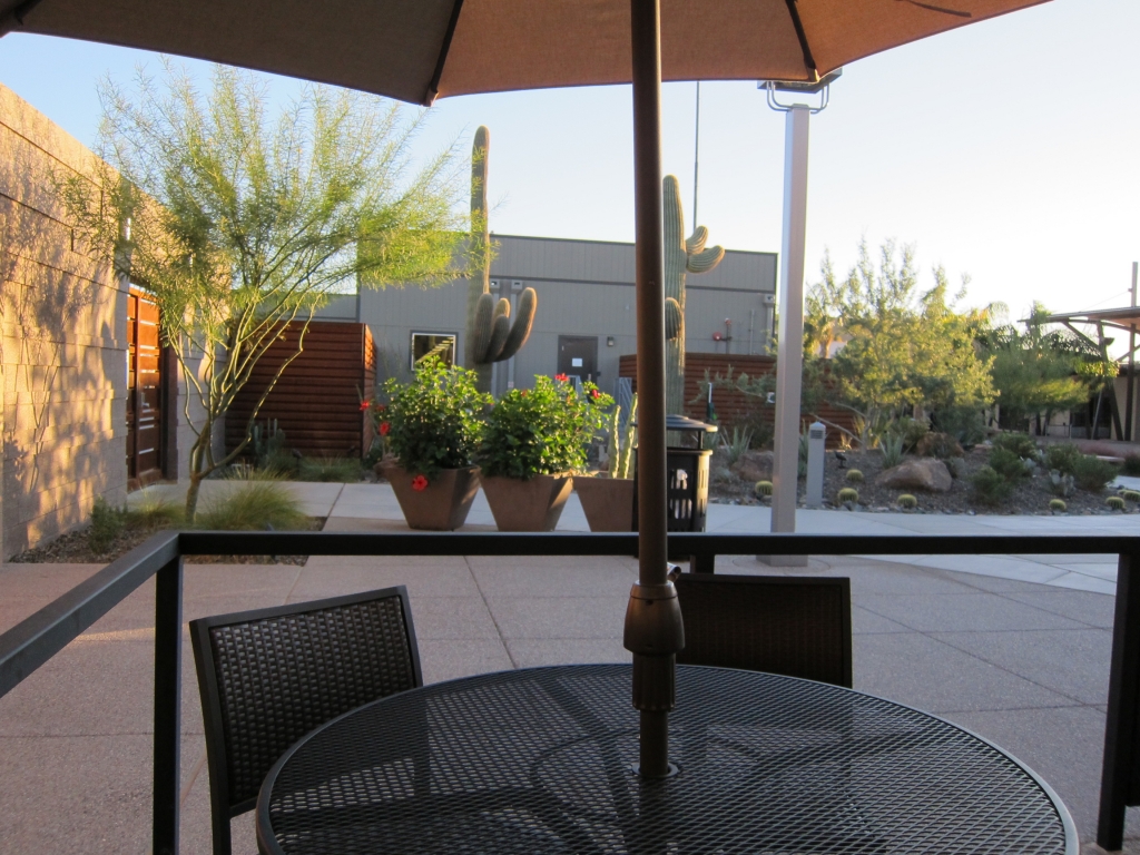 Phoenix-Mesa Airport Departure area