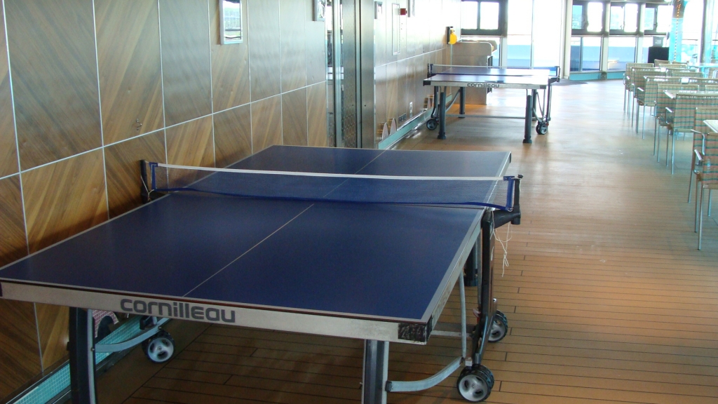 Ping pong table - Deck 10 Mid.