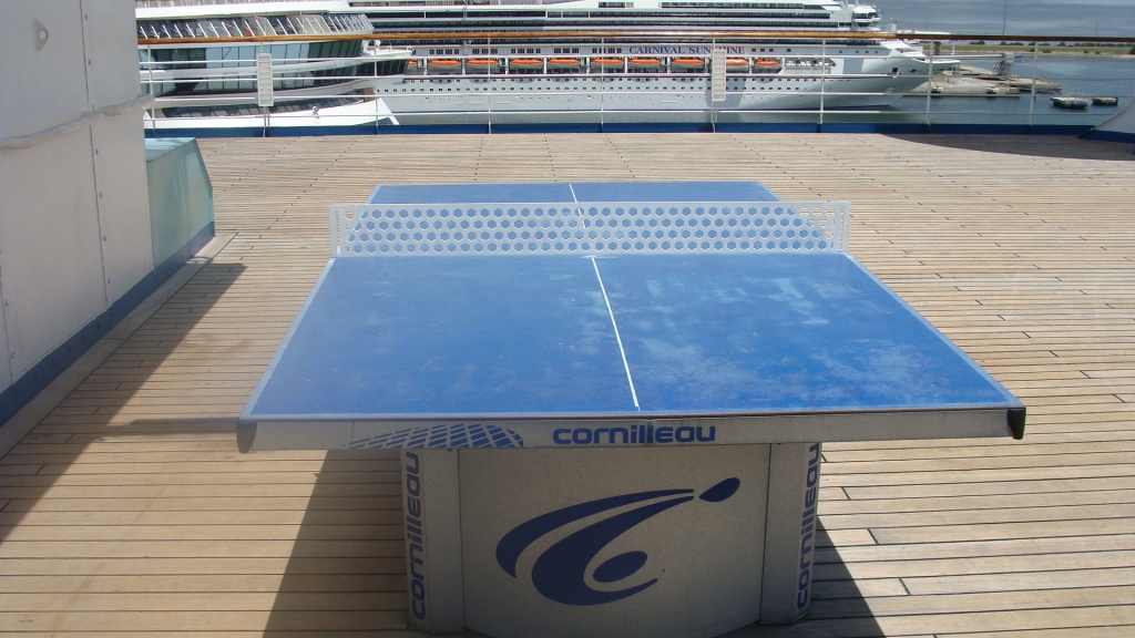 Ping pong table