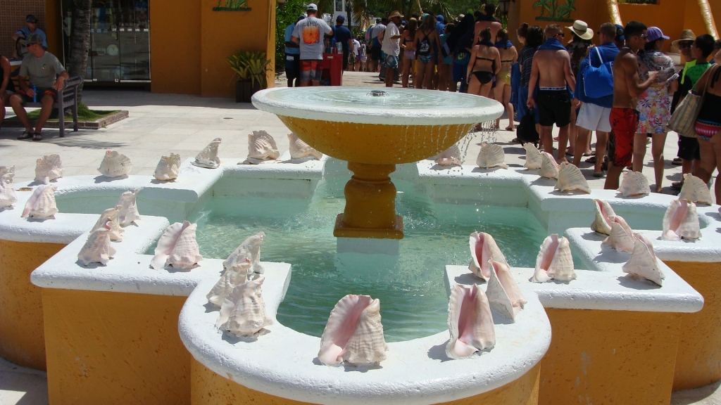 Pirate Cove fountain