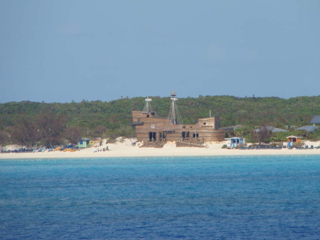 Pirate Ship as seen from the Ship