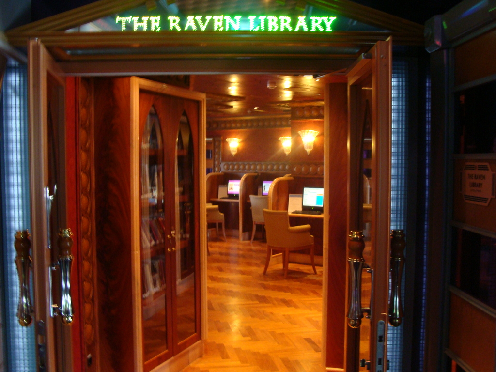 Raven Library (internet cafe - deck 3 fwd)