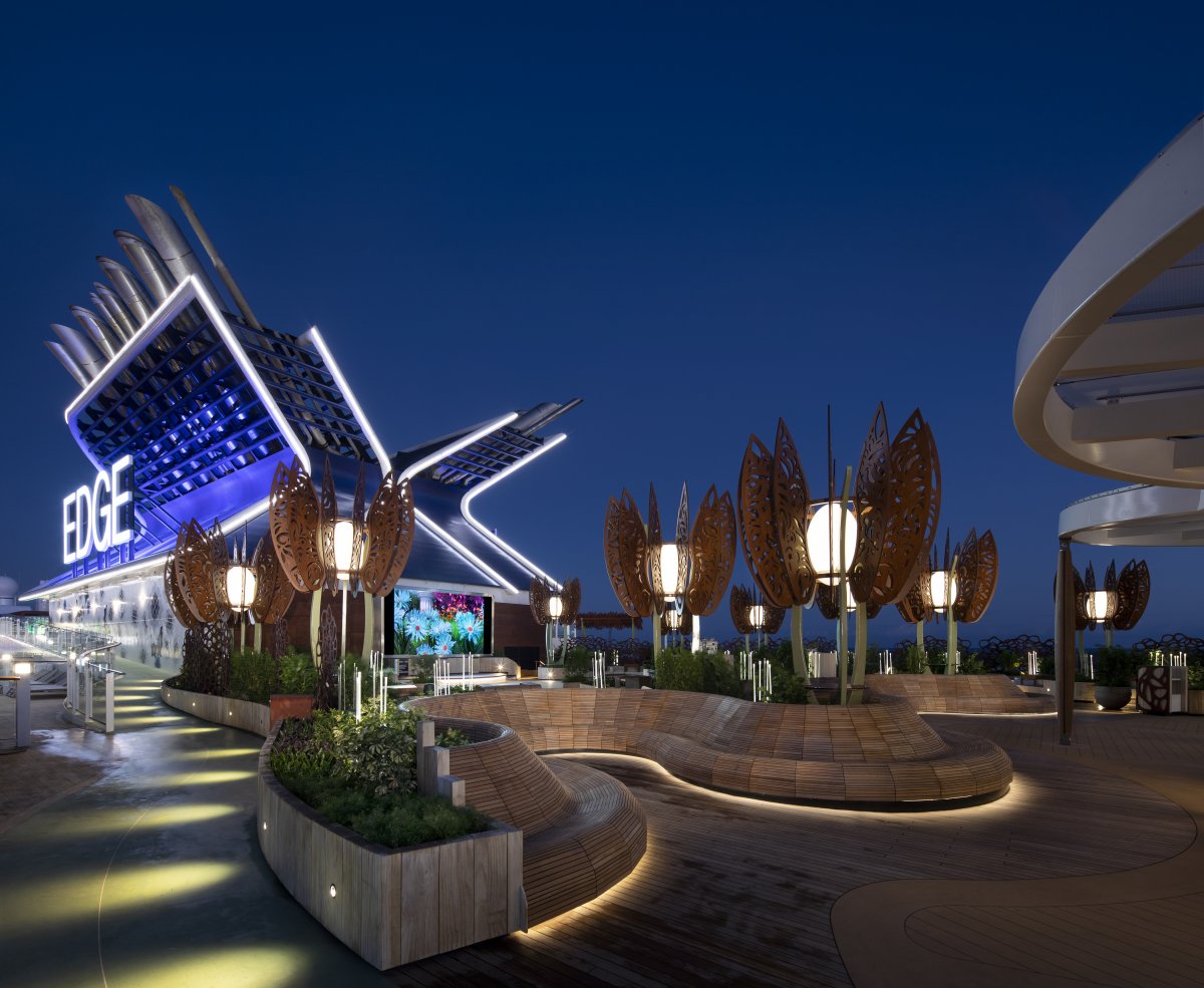 Rooftop Garden aboard Celebrity Edge