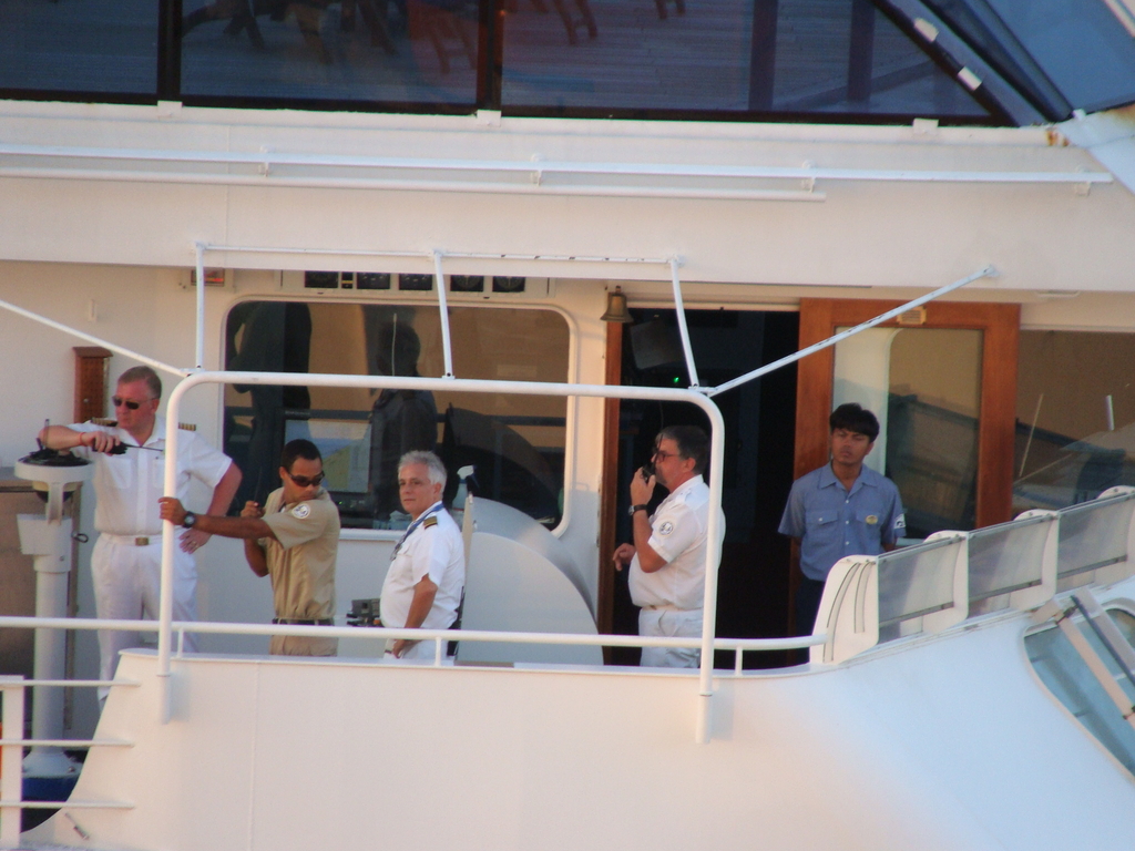 Royal Princess leaving St.Thomas