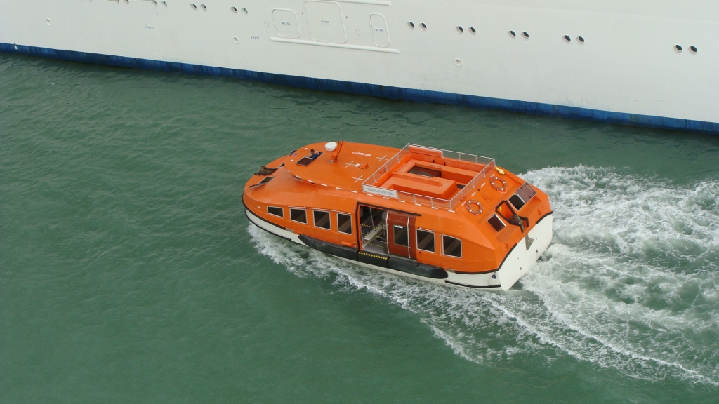 Royal Princess lifeboat