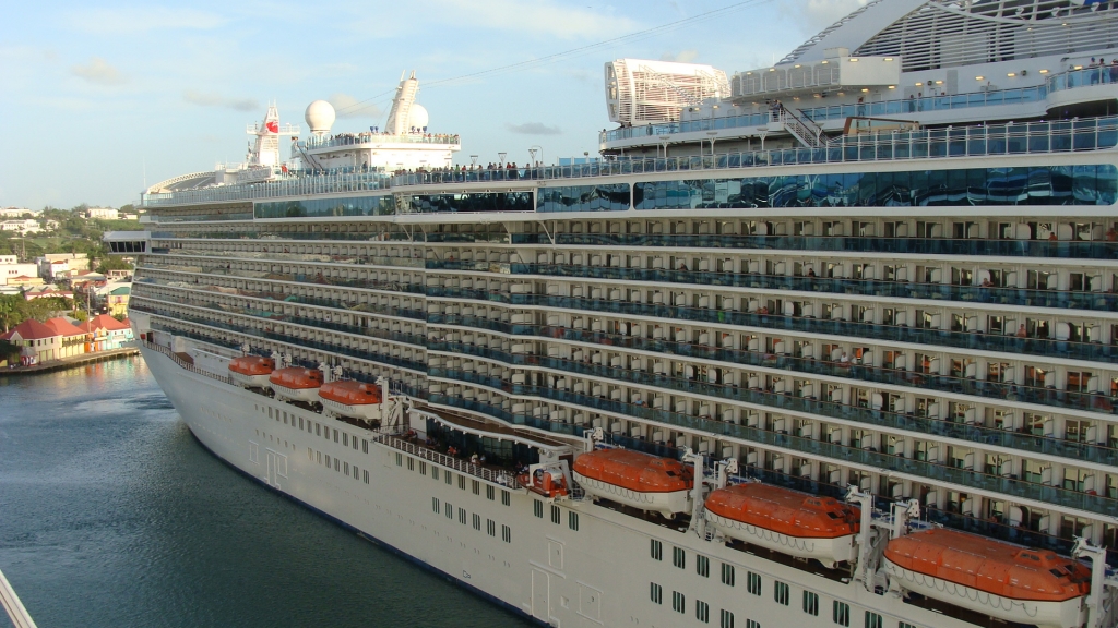 Royal Princess sails from Antigua